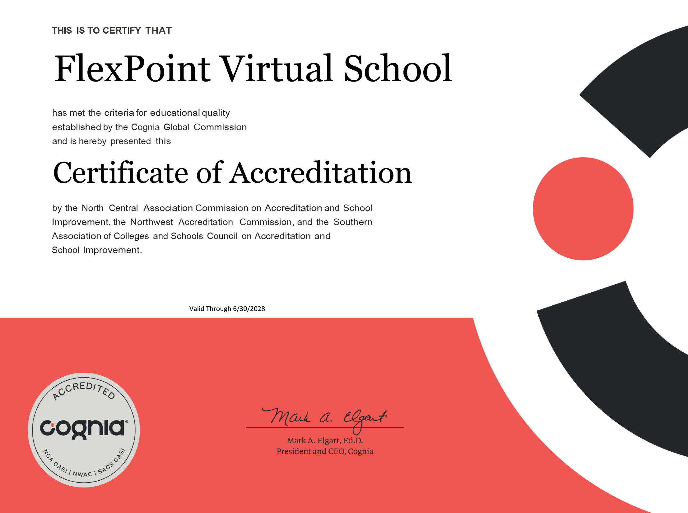 Accreditation-Certificate---FlexPoint-Virtual-School